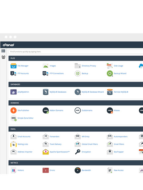 cPanel or Web Host Manager